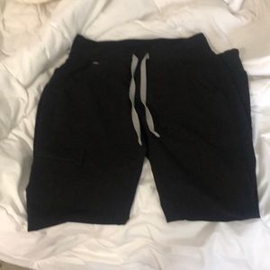 Figs black scrub joggers